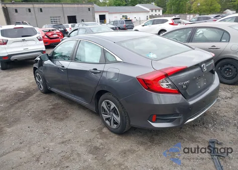 2021 Honda Civic Lx z USA, uszkodzony, nr VIN 2HGFC2F67MH500605